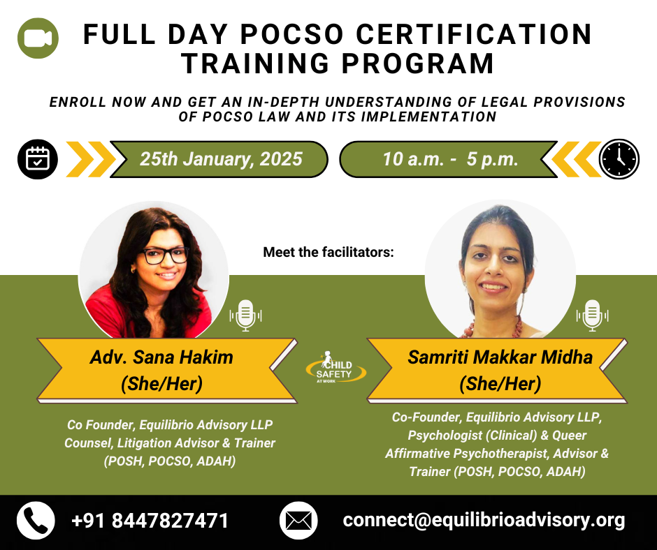 Full Day POCSO Certification Training Program