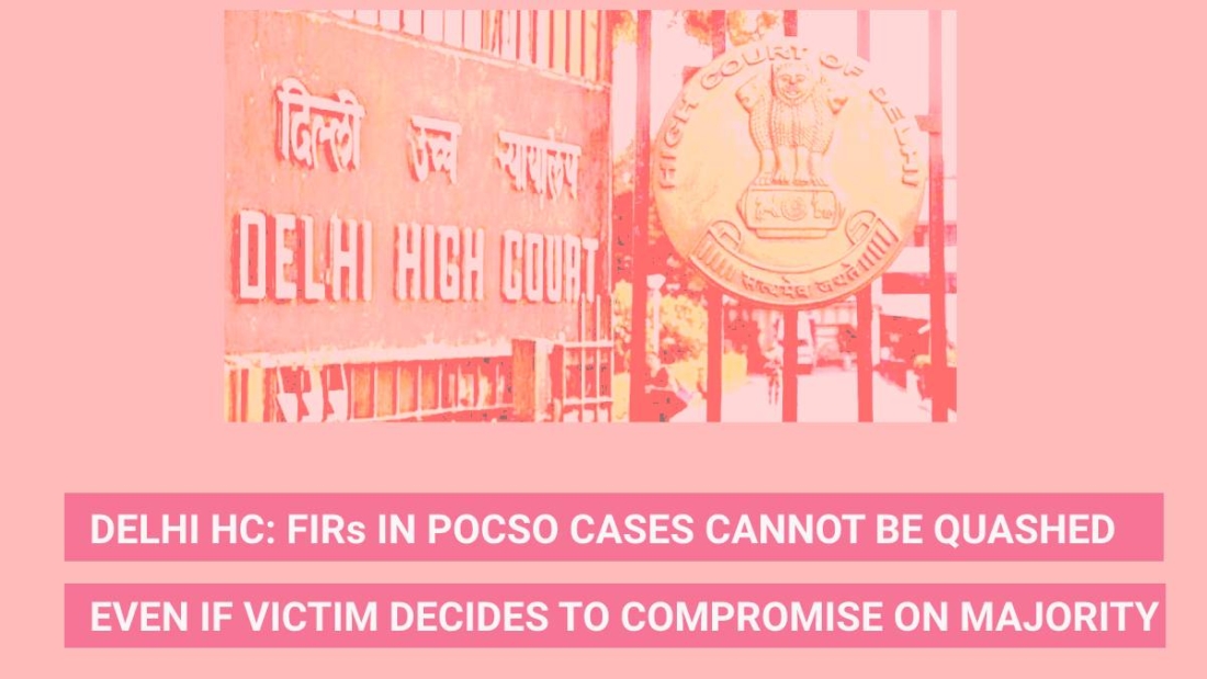 FIRs in POCSO cases