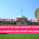 non-compliance with Junaid Case guidelines