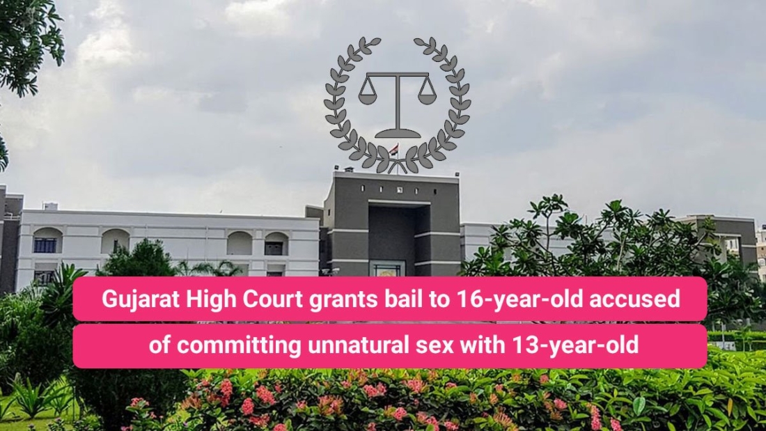 Gujarat HC grants bail to 16 year old accused of committing  