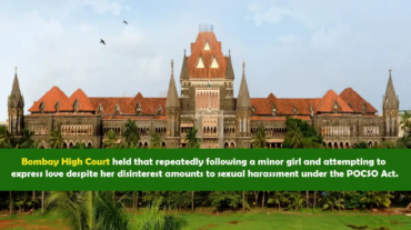 Bombay High Court ruling on sexual harassment under POCSO Act