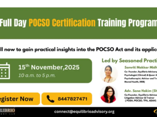 Full Day POCSO Certification Training Program - 15th Nov 2025