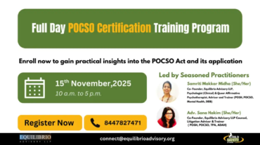 Full Day POCSO Certification Training Program - 15th Nov 2025
