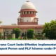 Supreme Court Seeks Effective Implementation of Support Person and PLV Schemes under POCSO