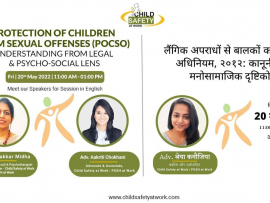 Understanding POCSO Act from Legal & Psycho-Social Lens